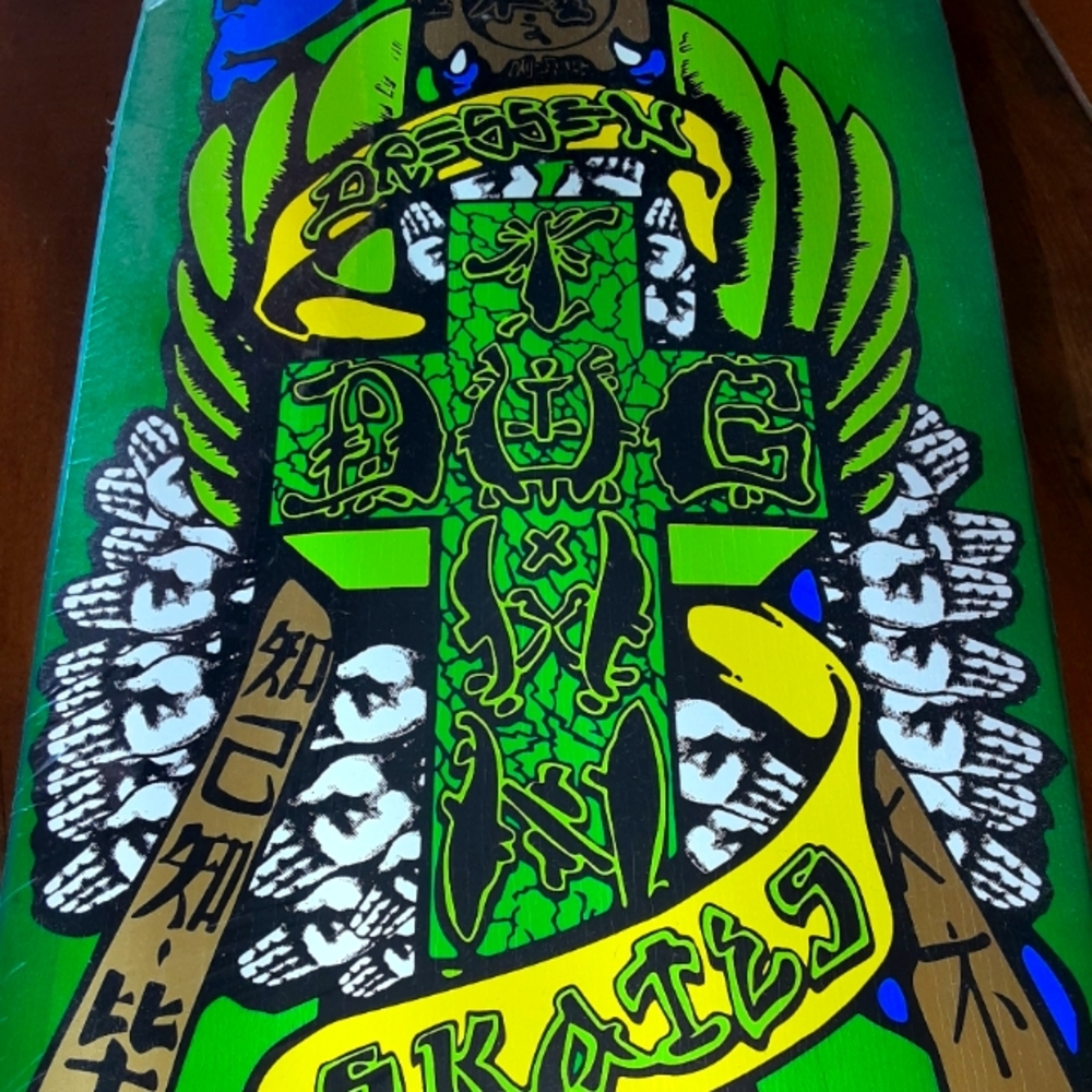 Eric Dressen Hands Skateboard Deck